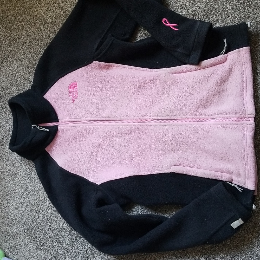 THE NORTH FACE FLEECE ZIPPERED JACKET